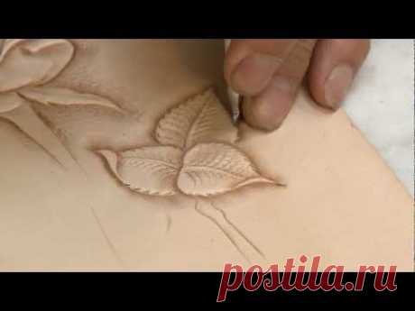 Carving a Leathercraft Leaf - Part 6 Final