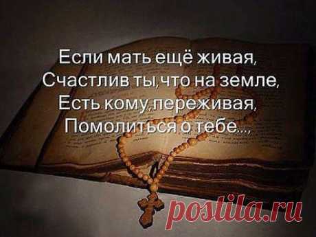 Не завидуй и Не злись... БОГУ молча поклонись!... Что здоров ТЫ, сыт, одет... и живёшь вдали от бед... Остальное - это жизнь!... Что БОГ дал - за то держись!!!