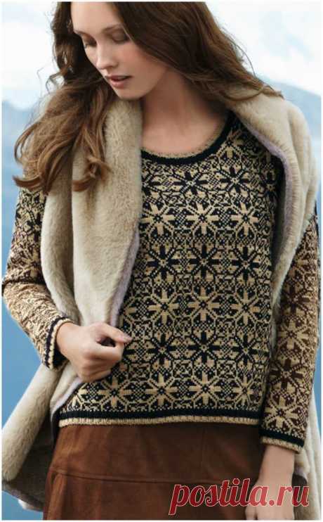 BEAUTIFUL JACQUARD SWEATER