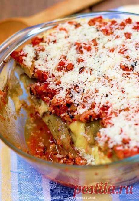 Баклажаны Пармиджана (Melanzane alla parmigiana) — Фактор Вкуса