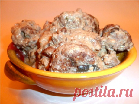 Тефтели мясные с грибами в ореховом соусе ( два в одном ) пошаговый рецепт с фотографиями