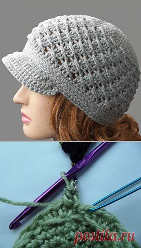 Cross-Over Long DC Hat | Free Crochet Pattern