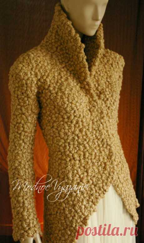 Цветочный каракуль крючком - Crochet - Modnoe Vyazanie