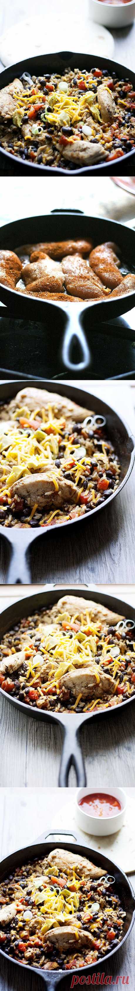 Chicken Taco Skillet Meal - Heather's French Press