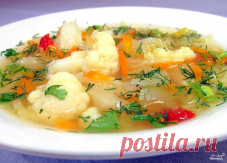 Жиросжигающий суп - пошаговый рецепт с фото на Повар.ру