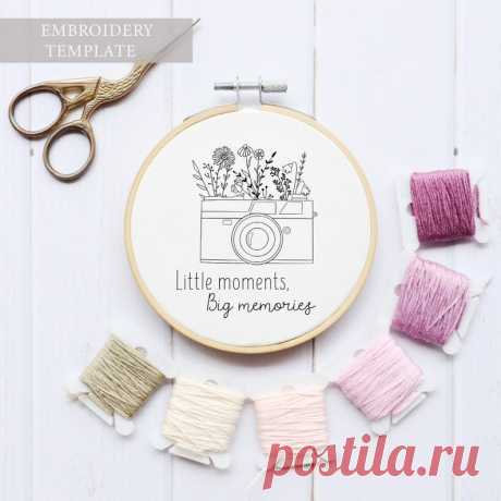 Hand Embroidery Pattern Beginner Embroidery Pattern Hand | Etsy Moldova