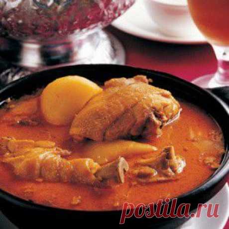 Чахохбили из курицы  – грузинская кухня: основные блюда