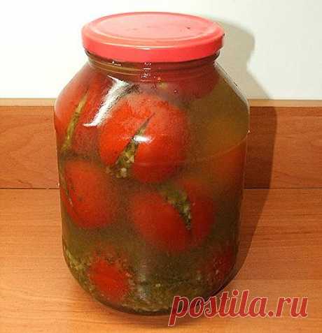 Консервирование-фаршированные помидоры, рецепт приготовления(***)