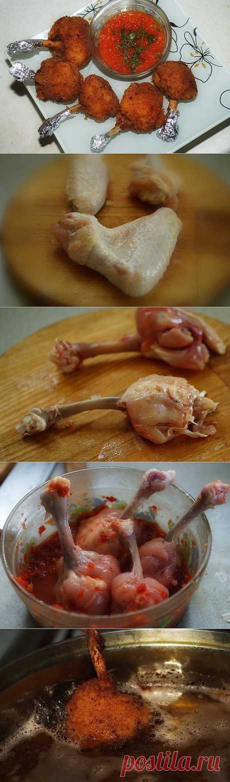 Куриные &quot;леденцы&quot; или &quot;Chicken Lollipops&quot;