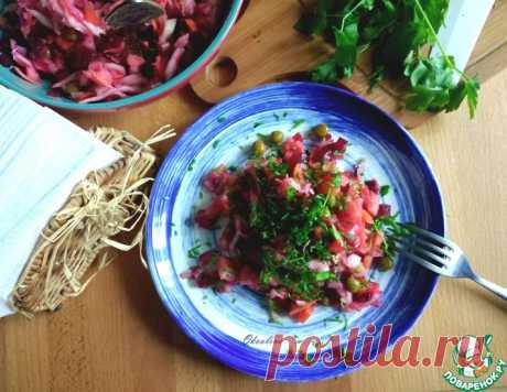 Винегрет с мгновенно маринованной капустой – кулинарный рецепт