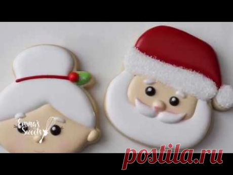 Santa Claus Cookies by Emma's Sweets