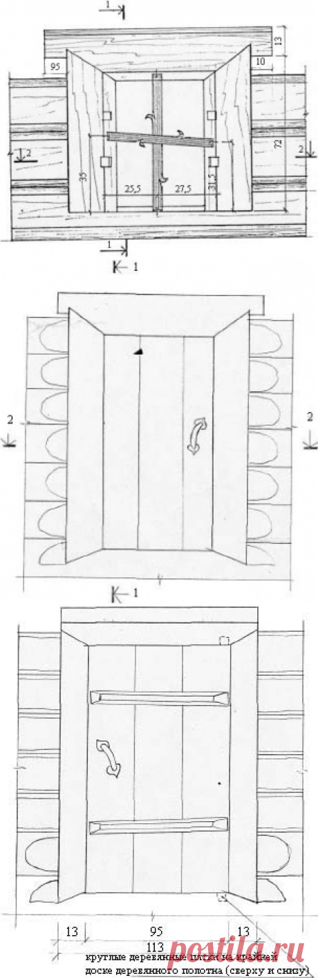 КОСЯЩАТОЕ ОКНО (ДВЕРЬ) | Справочник | Лесоматериалы | Деревянное строительство