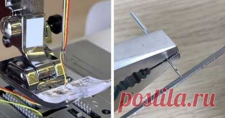 6 лайфхаков и хитростей для шитья на швейной машине - Идеальная хозяйка