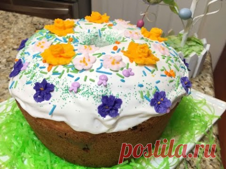 ПАСХАЛЬНЫЕ  КУЛИЧИ  из Венского теста. Рецепт. Пасха. ( Easter Bread)