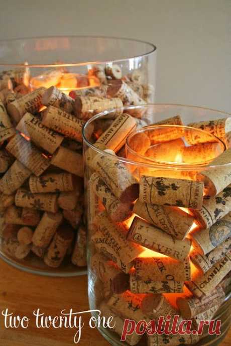 Wine Cork Candle Holder - Two Twenty One