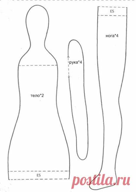 Как самой сшить куклу своими руками: выкройки, мастер класс