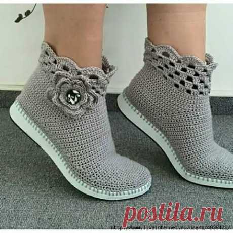 Ботинки серые. BOTIN GRIS