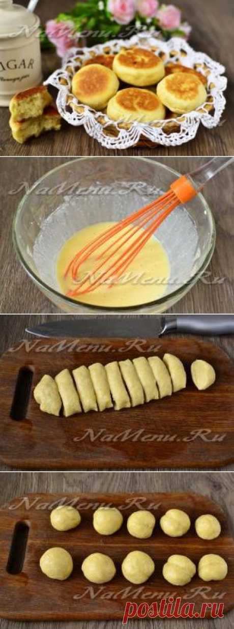 Домашнее печенье на сковороде на сметане, рецепт с фото