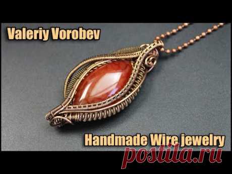 Handmade wire jewelry - wire wrap tutorials.
