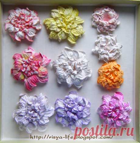 Увлечение длиною в жизнь: School scrapbooking. Tea break 1 - Flowers.