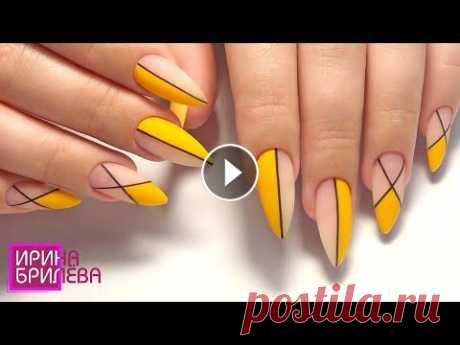 В этом видео - длинные ногти формы "Стилет" и аппаратный маникюр. Дизайн ногтей выполнен с помощью гель лака и липкой ленты. ---------------...