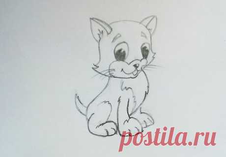 Как просто нарисовать кошку или котенка? :: Рисование :: KakProsto.ru: как просто сделать всё