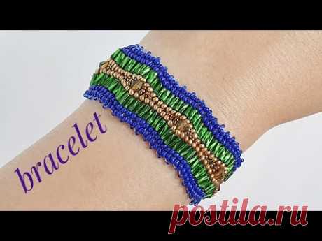 Bead bracelet/Diy Bracelet/Bracelet/Tutorial/Браслет из бисера/Браслет своими руками/Натали Амапола