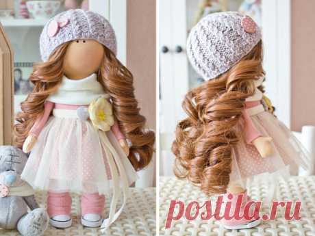 Textile doll Tilda doll Baby doll Puppen Bambole Handmade doll
