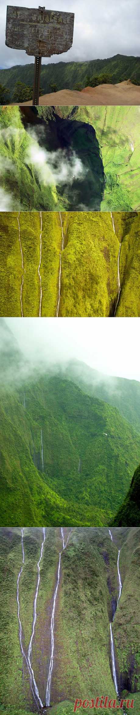 Водопад Хонокохау на Гавайях | ТУРИЗМ И ОТДЫХ