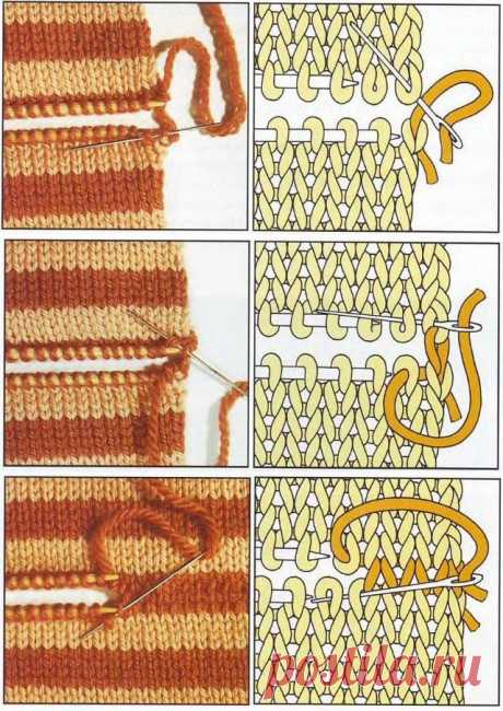 Соединение деталей, трикотажные швы | Укрась свой мир!