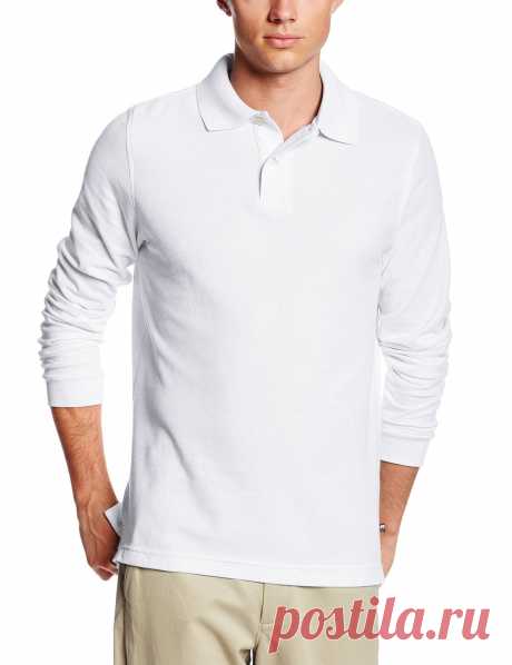 Lee Uniforms Men's Long Sleeve Polo, Black, Large at Amazon Men’s Clothing store: Fashion T Shirts