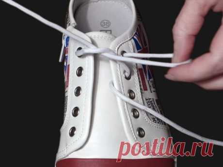 «Не развяжутся!»: завязываем шнурки профессионально