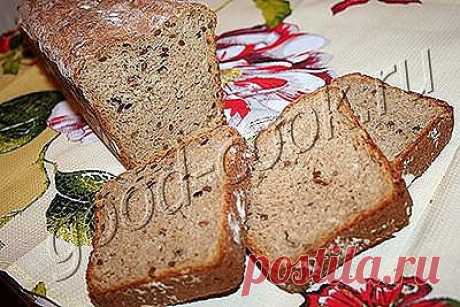 Хорошая кухня - ржано-пшеничный хлеб с семечками (на сметане). Кулинарная книга рецептов. Салаты, выпечка.