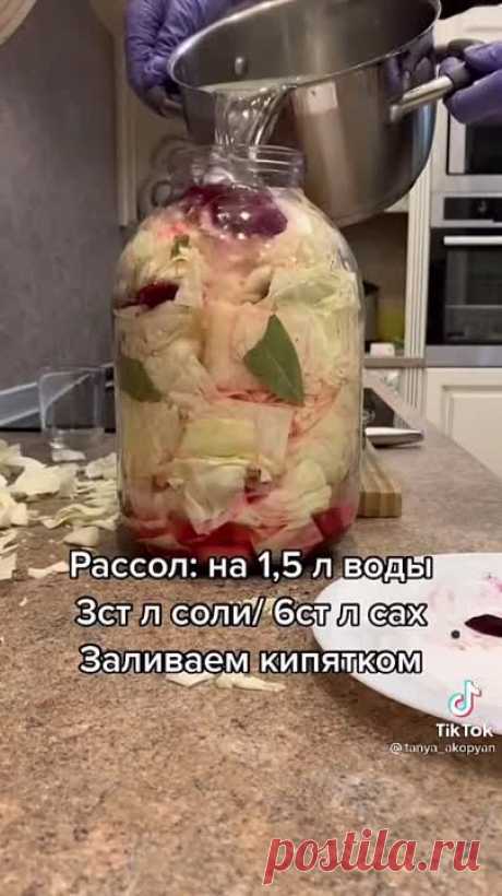 Капуста  пелюсткаОбалденный рецепт