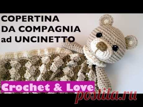 Copertina da Compagnia ad uncinetto o Doudou o Manta de apego - 1° parte - YouTube