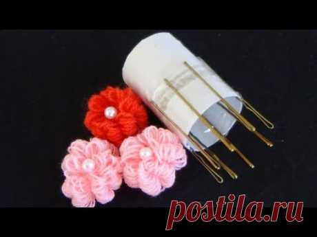 Hand Embroidery: Easy Trick for Making Flowers
