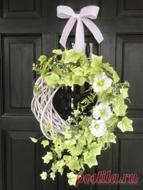 A personal favorite from my Etsy shop https://www.etsy.com/listing/595500819/spring-wreath-summer-wreath-mothers-day