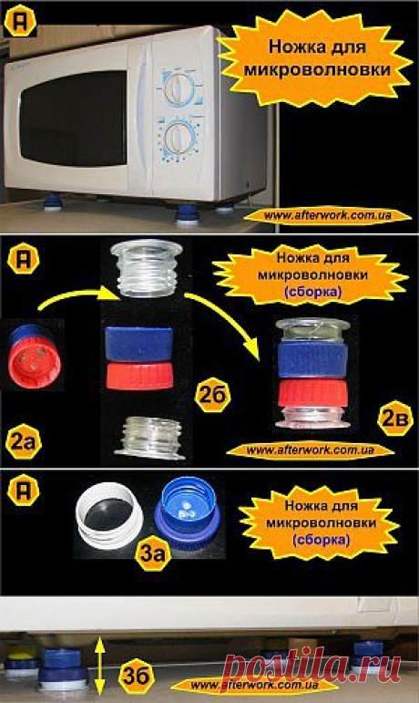 Ножка для микроволновки | Творим После Работы