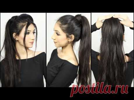 My Best 14 Days Of Ponytail Hacks - YouTube