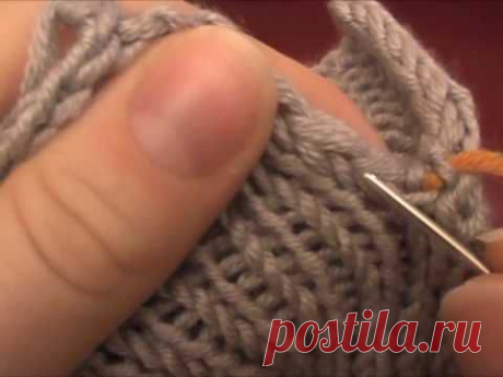 How to do Mattress Stitch Seaming