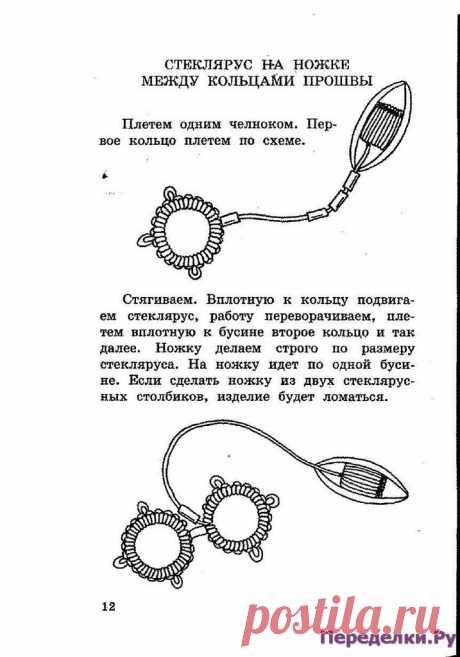 Фриволите с бисером | ПЕРЕДЕЛКИ.рУПЕРЕДЕЛКИ.рУ