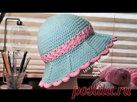 Crochet Summer Girl Hat Part 1
