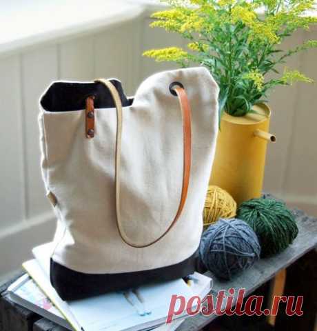 diy project: renske’s minimalist tote bag | Design*Sponge