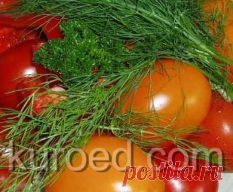 РЕЦЕПТЫ | Помидоры консервированные в томатном соке