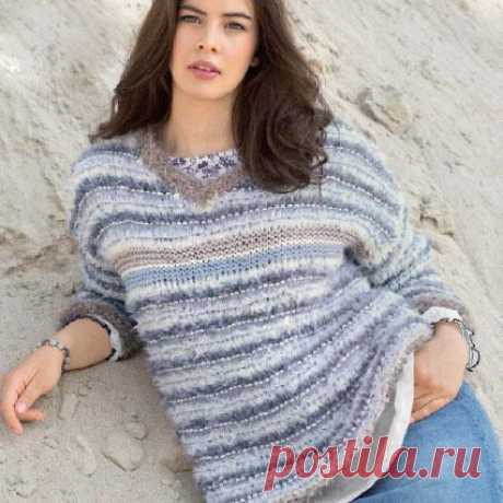 Вязать спицами красивые свитера женские с описанием