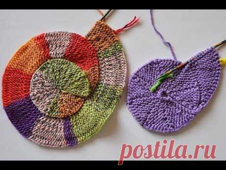 Stricken * 10-Stich-Spirale optimiert * 10 Stitch Spiral reloaded - YouTube