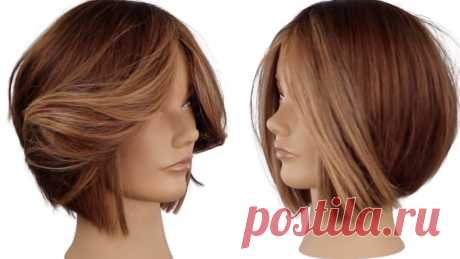 Basic layered Bob Haircut  how to cut a layered bob haircut tutorial Basic layered Bob Haircut  how to cut a layered bob haircut tutorial. This tutorial is a simple step by step guide to cutting a beautiful commercial salon fr...