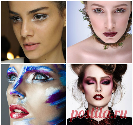 New beauty trends 2018: stylish ideas and images of makeup 2018