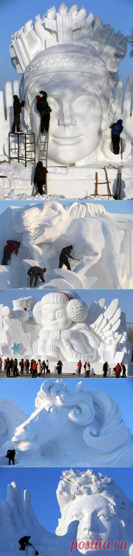 Скоро: фестиваль снежных скульптур / Туристический спутник