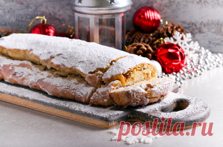 Штоллен - традиционная немецкая рождественская выпечка | Fresh.ru домашние рецепты | Яндекс Дзен